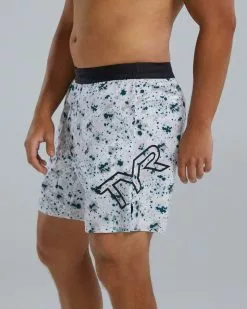 TYR Hydrosphere™ Men's Lined 7" Unbroken Big Logo Shorts - Fleck 12 TYR Hydrosphere™ Men's Lined 7" Unbroken Big Logo Shorts - Fleck -TYR Sales B44020 186 alt03