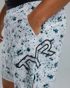 TYR Hydrosphere™ Men's Lined 7" Unbroken Big Logo Shorts - Fleck 15 TYR Hydrosphere™ Men's Lined 7" Unbroken Big Logo Shorts - Fleck -TYR Sales B44020 186 alt06