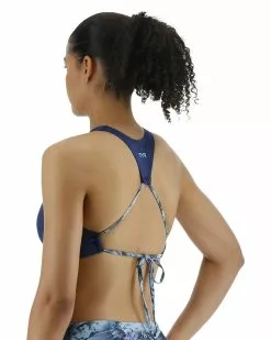 TYR Women's Kira Top - Solid -TYR Sales BKISOL7A 844 alt04