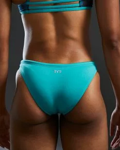 TYR Durafast Elite® Women's Classic Mini Bikini Bottom - Solid -TYR Sales BNSOL7A 888 alt09