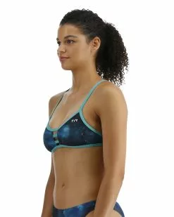TYR Durafast Elite® Women's Pacific Tieback Top - Cosmic Night 16 TYR Durafast Elite® Women's Pacific Tieback Top - Cosmic Night -TYR Sales BPCMN7A 978 alt03
