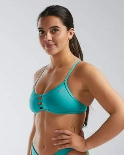 TYR Durafast Elite® Women's Pacific Tieback Top - Solid -TYR Sales BPSOL7A 888 alt03