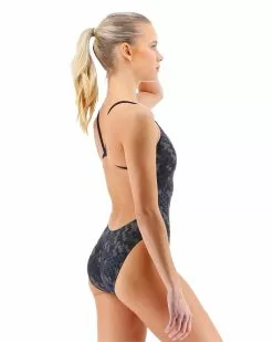TYR Durafast Elite® Women's Cutoutfit Swimsuit - Carbon Hex -TYR Sales CCHX7A 001 alt03