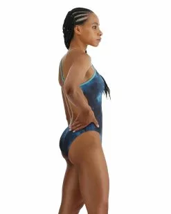 TYR Durafast Elite® Women's Cutoutfit Swimsuit - Cosmic Night -TYR Sales CCMN7A 978 alt05