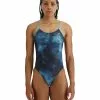 TYR Durafast Elite® Women's Cutoutfit Swimsuit - Cosmic Night 1 TYR Durafast Elite® Women's Cutoutfit Swimsuit - Cosmic Night -TYR Sales CCMN7A 978 main01
