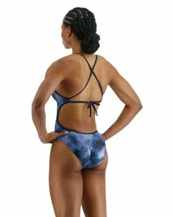 TYR Durafast Elite® Women's Crosscut Tieback Swimsuit - Starhex -TYR Sales CTSHX7A 986 alt04