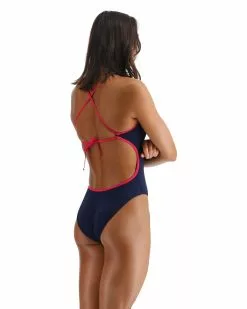 TYR Durafast One® Women's Crosscut Tieback Swimsuit - Solid 12 TYR Durafast One® Women's Crosscut Tieback Swimsuit - Solid -TYR Sales CTSOD7A 379 alt05 1