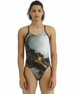 TYR Durafast Elite® Women's Tetrafit Swimsuit - Pyrite