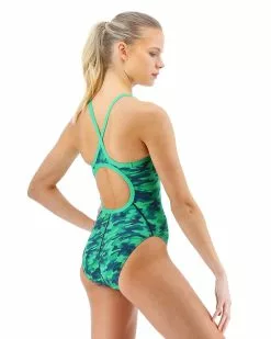 TYR Durafast Elite® Women's Diamondfit Swimsuit - Camo -TYR Sales DCAM7A 310 alt03