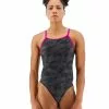 TYR Durafast Elite® Women's Diamond Controlfit Swimsuit - Blackout Camo 1 TYR Durafast Elite® Women's Diamond Controlfit Swimsuit - Blackout Camo -TYR Sales DFBC7A 001 main01