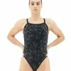 TYR Durafast Elite® Women's Diamond Controlfit Swimsuit - Carbon Hex -TYR Sales DFCHX7A 001 main01