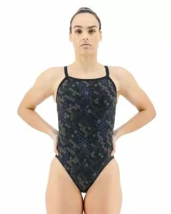 TYR Durafast EliteĀ® Women's Diamond Controlfit Swimsuit - Carbon Hex