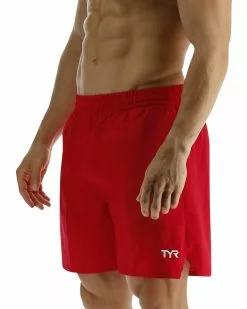 TYR Men's Deck-X Swim Short - Solid 15 TYR Men's Deck-X Swim Short - Solid -TYR Sales DKS7A 610 alt03