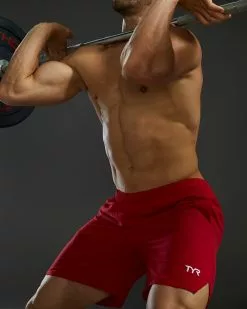 TYR Men's Deck-X Swim Short - Solid 20 TYR Men's Deck-X Swim Short - Solid -TYR Sales DKS7A 610 alt08