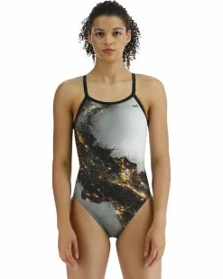 TYR Durafast Elite® Women's Diamondfit Swimsuit - Pyrite