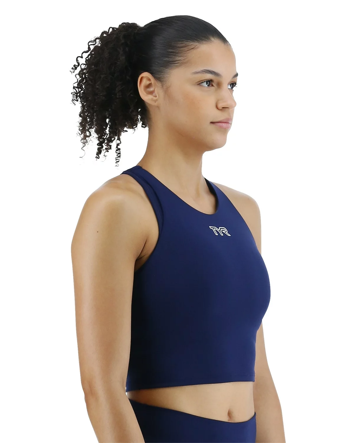 TYR Joule Elite™ Women's High Neck Sports Bra - Solid 8 TYR Joule Elite™ Women's High Neck Sports Bra - Solid - Image 6
