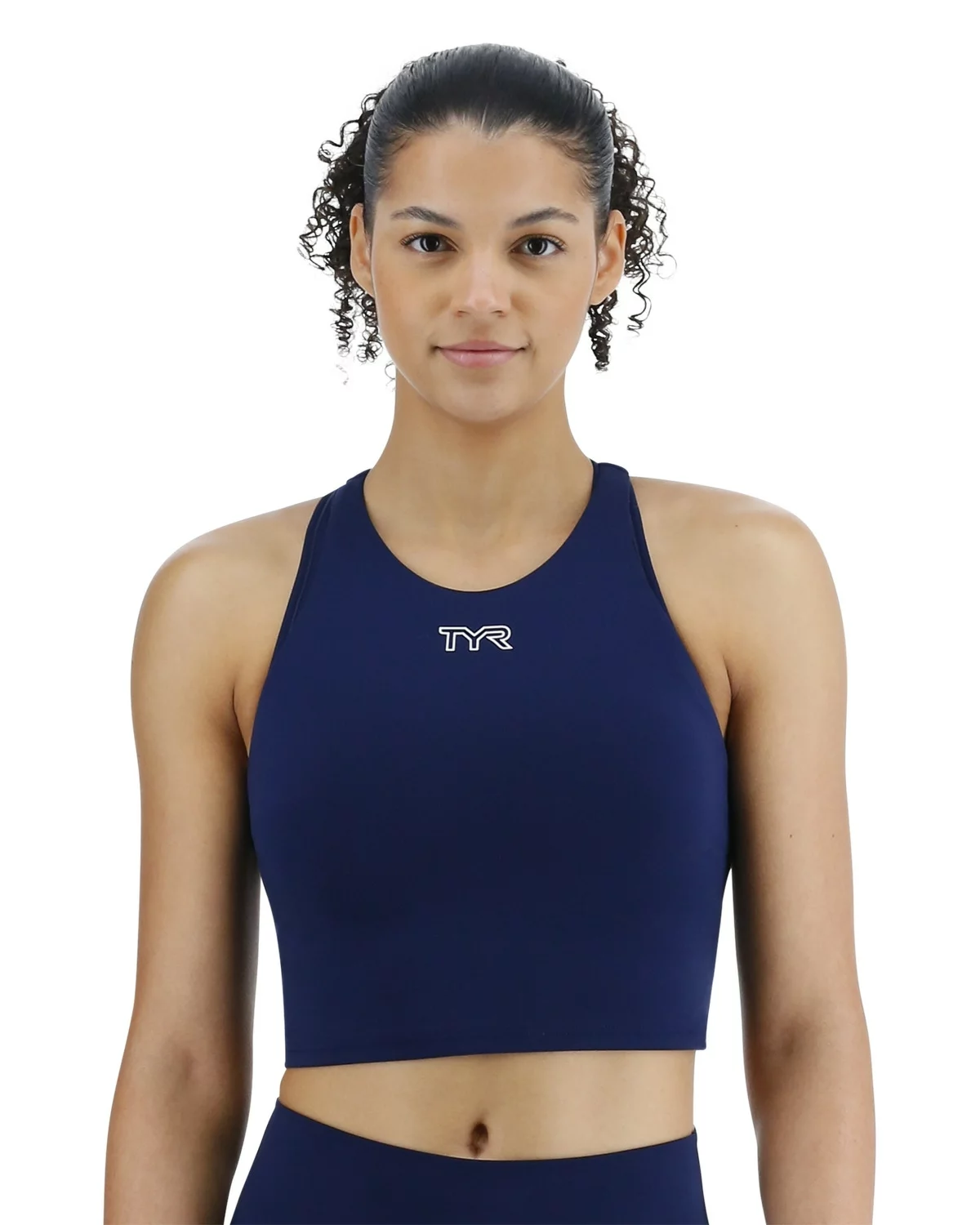 TYR Joule Elite™ Women's High Neck Sports Bra - Solid 3 TYR Joule Elite™ Women's High Neck Sports Bra - Solid