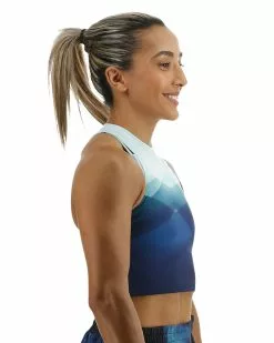 TYR Base Kinetic™ Women's Cropped High Neck Tank - Forge -TYR Sales FGCHTF3A 461 alt06