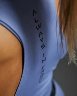 TYR Base Kinetic™ Women's Cropped High Neck Tank - Solid -TYR Sales FGCHTS3A 986 alt08