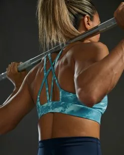 TYR Base Kinetic™ Women's Dual Strap Sports Bra - Aqueous 19 TYR Base Kinetic™ Women's Dual Strap Sports Bra - Aqueous -TYR Sales FGDSAQ3A 988 alt08