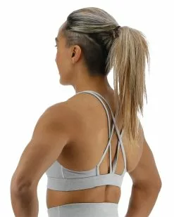 TYR Base Kinetic™ Women's Dual Strap Sports Bra - Heather -TYR Sales FGDSSH3A 254 alt04