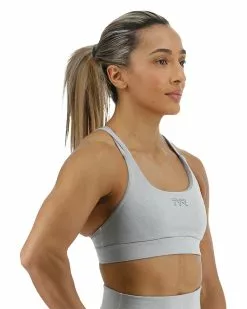 TYR Base Kinetic™ Women's Dual Strap Sports Bra - Heather -TYR Sales FGDSSH3A 254 alt06