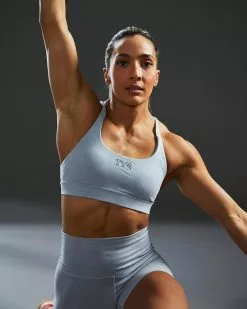 TYR Base Kinetic™ Women's Dual Strap Sports Bra - Heather -TYR Sales FGDSSH3A 254 alt07