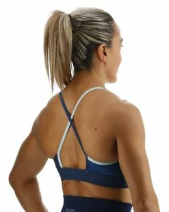 TYR Base Kinetic™ Women's High Neck Sports Bra - Forge -TYR Sales FGHFO3A 461 alt05