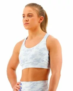TYR Base Kinetic™ Women's Crossback Sports Bra - Whiteout Camo -TYR Sales FGPWC3A 100 alt03