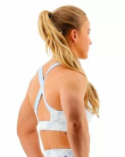 TYR Base Kinetic™ Women's Crossback Sports Bra - Whiteout Camo -TYR Sales FGPWC3A 100 alt05