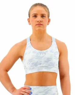 TYR Base Kinetic™ Women's Crossback Sports Bra - Whiteout Camo