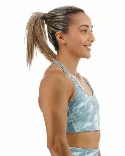 TYR Base Kinetic™ Women's Racerback Sports Bra - Aqueous -TYR Sales FGRAQ3A 988 alt06