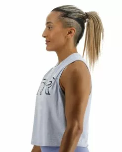 TYR ClimaDry™ Women's Cropped Tech Tank - Solid / Heather 15 TYR ClimaDry™ Women's Cropped Tech Tank - Solid / Heather -TYR Sales FPCTSO3A 987 alt03