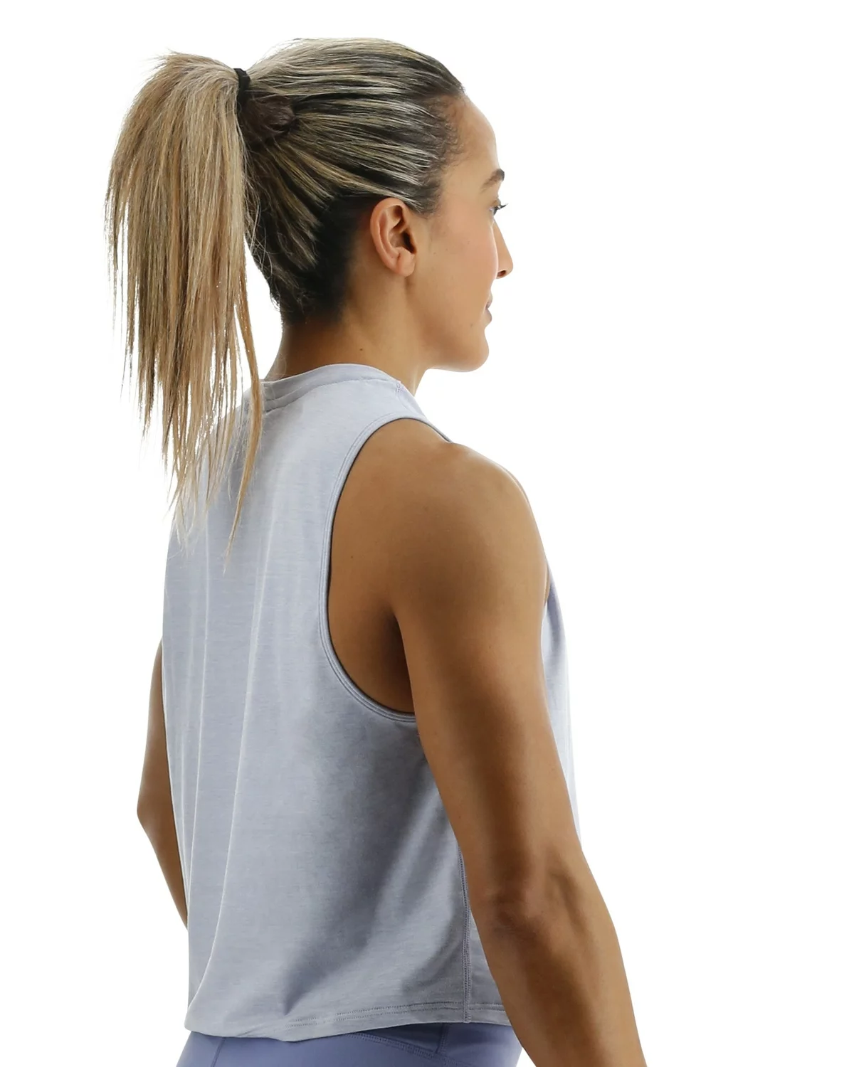 TYR ClimaDry™ Women's Cropped Tech Tank - Solid / Heather 7 TYR ClimaDry™ Women's Cropped Tech Tank - Solid / Heather - Image 5