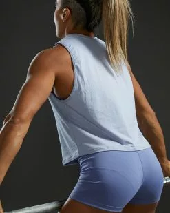 TYR ClimaDry™ Women's Cropped Tech Tank - Solid / Heather 21 TYR ClimaDry™ Women's Cropped Tech Tank - Solid / Heather -TYR Sales FPCTSO3A 987 alt09