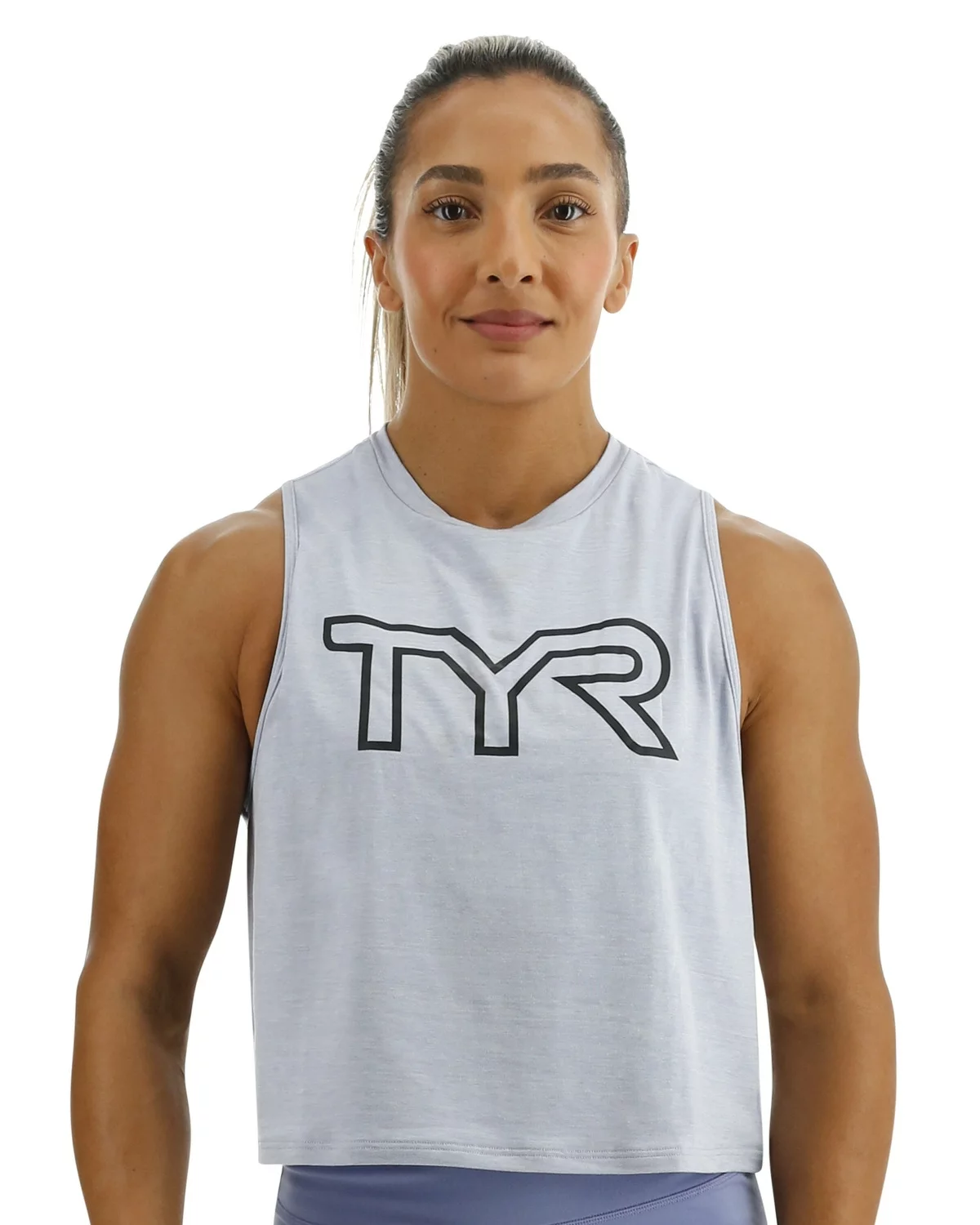 TYR ClimaDry™ Women's Cropped Tech Tank - Solid / Heather 3 TYR ClimaDry™ Women's Cropped Tech Tank - Solid / Heather