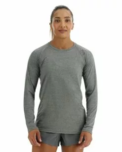 TYR ClimaDry™ Women's Raglan Long Sleeve Tee - Solid / Heather