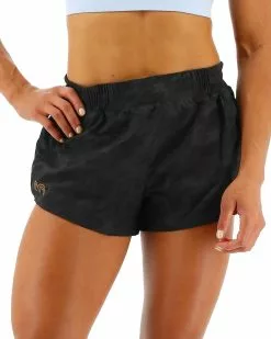 TYR Hydrosphere™ Women's Pace Running Shorts - Blackout Camo