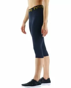 TYR Base Kinetic™ Women's Mid-Rise Logo Leggings - Solid 10 TYR Base Kinetic™ Women's Mid-Rise Logo Leggings - Solid -TYR Sales FTCCS3A 001 alt03