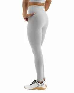 TYR Base Kinetic™ Women's High-Rise Full Length Leggings - Heather -TYR Sales FTFHRH3A 254 alt04