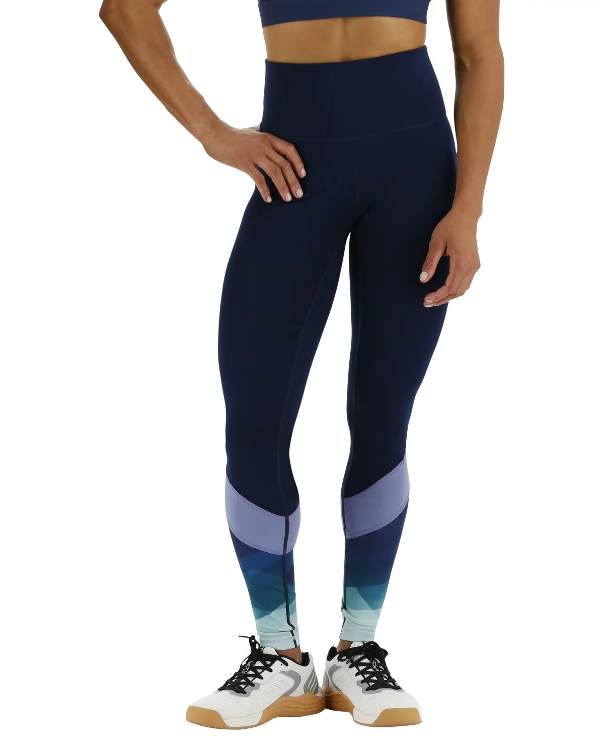 TYR Base Kinetic™ Women's High-Rise Full Length Leggings - Forge 3 TYR Base Kinetic™ Women's High-Rise Full Length Leggings - Forge