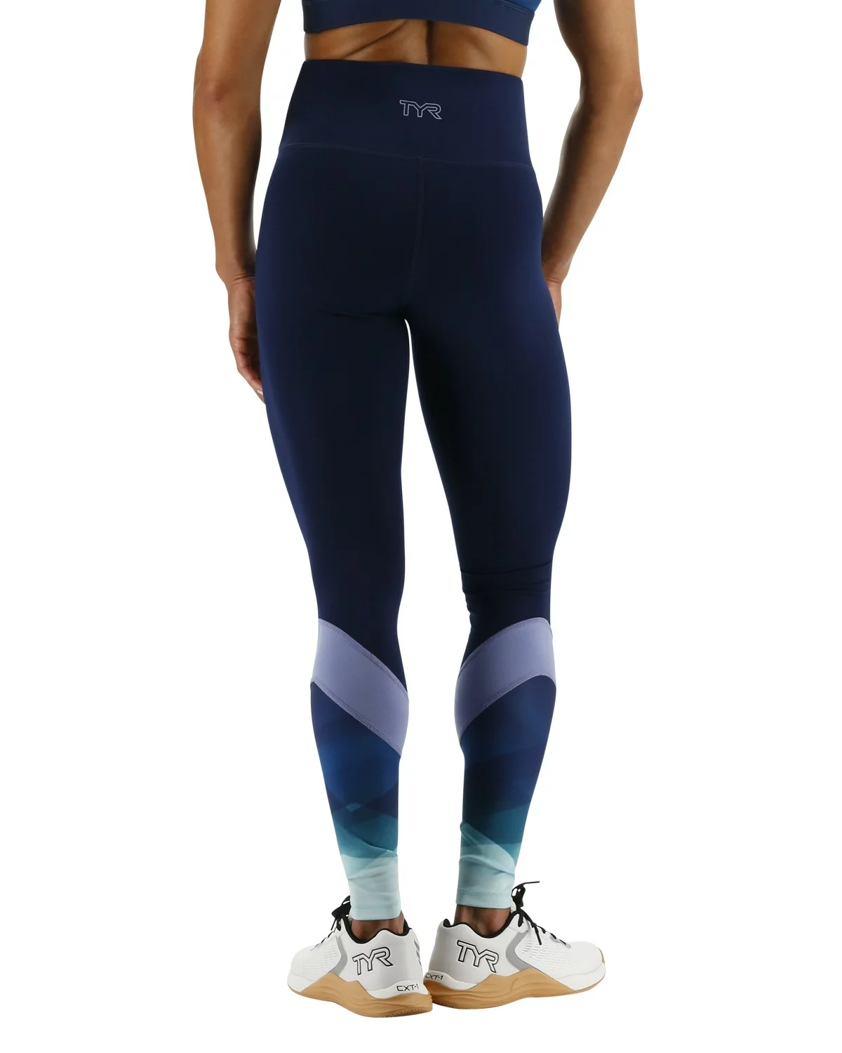TYR Base Kinetic™ Women's High-Rise Full Length Leggings - Forge 4 TYR Base Kinetic™ Women's High-Rise Full Length Leggings - Forge - Image 2
