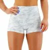 TYR Base Kinetic™ Women's High-Rise 2" Short - Whiteout Camo -TYR Sales FTMRSW3A 100 main01