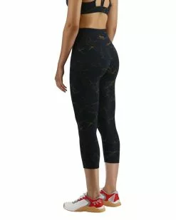 TYR Base Kinetic™ Women's High-Rise 3/4 Leggings - Goldstone 10 TYR Base Kinetic™ Women's High-Rise 3/4 Leggings - Goldstone -TYR Sales FTTHRG3A 001 alt03