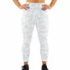 TYR Base Kinetic™ Women's High-Rise 3/4 Leggings - Whiteout Camo -TYR Sales FTTMRW3A 100 main01