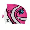 TYR Kid's CharacTYRS Happy Fish Silicone Swim Cap -TYR Sales LCSHFISH 693 1
