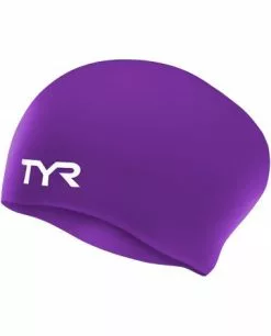 TYR Long Hair Wrinkle-Free Silicone Swim Cap -TYR Sales LCSL 510