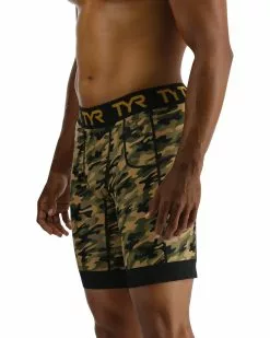 TYR Men's Compression Shorts - Terra Camo 9 TYR Men's Compression Shorts - Terra Camo -TYR Sales MCSLTC3A 290 alt02