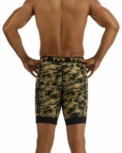 TYR Men's Compression Shorts - Terra Camo 8 TYR Men's Compression Shorts - Terra Camo -TYR Sales MCSLTC3A 290 main02