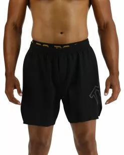 TYR Hydrosphere™ Men's Unlined 6" Momentum Big Logo Shorts - Solid